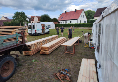 Auf- und Abbau Kerwa