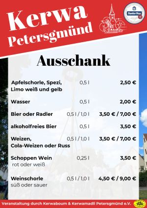 flyer kerwa petersgmuend ausschank flyer kerwa petersgmuend ausschank